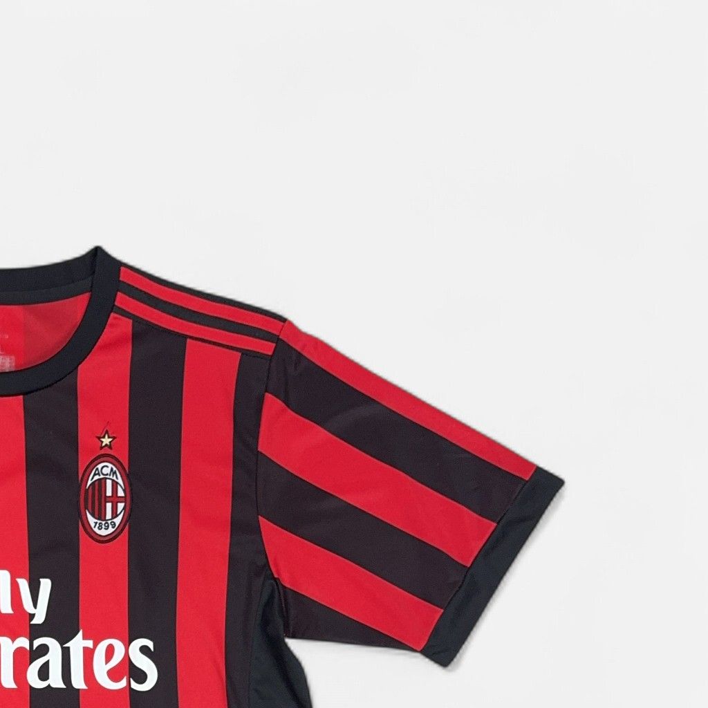 Ac Milan 2017/18 Adidas Home Jersey (XL)