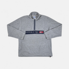 Vintage Reebok Grey 1/4 Zip (L)