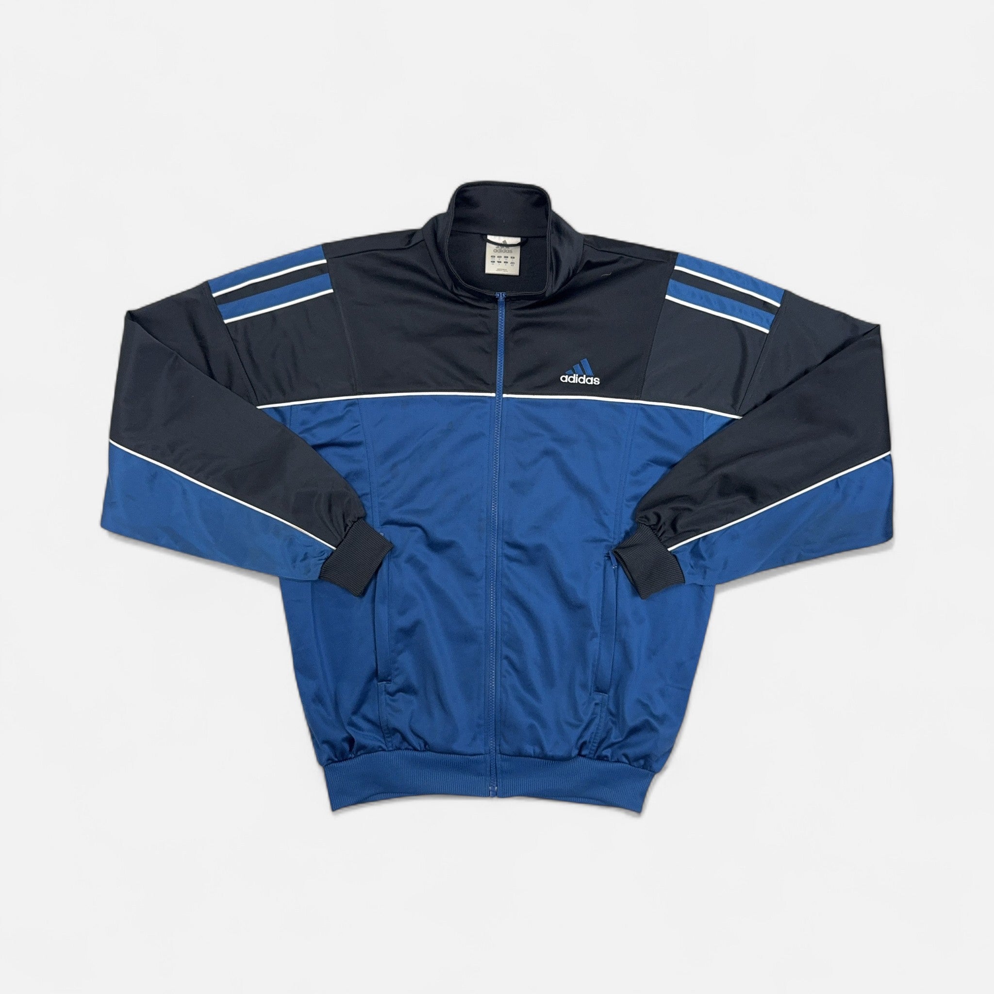 Vintage Adidas Blue Trackjacket (M )