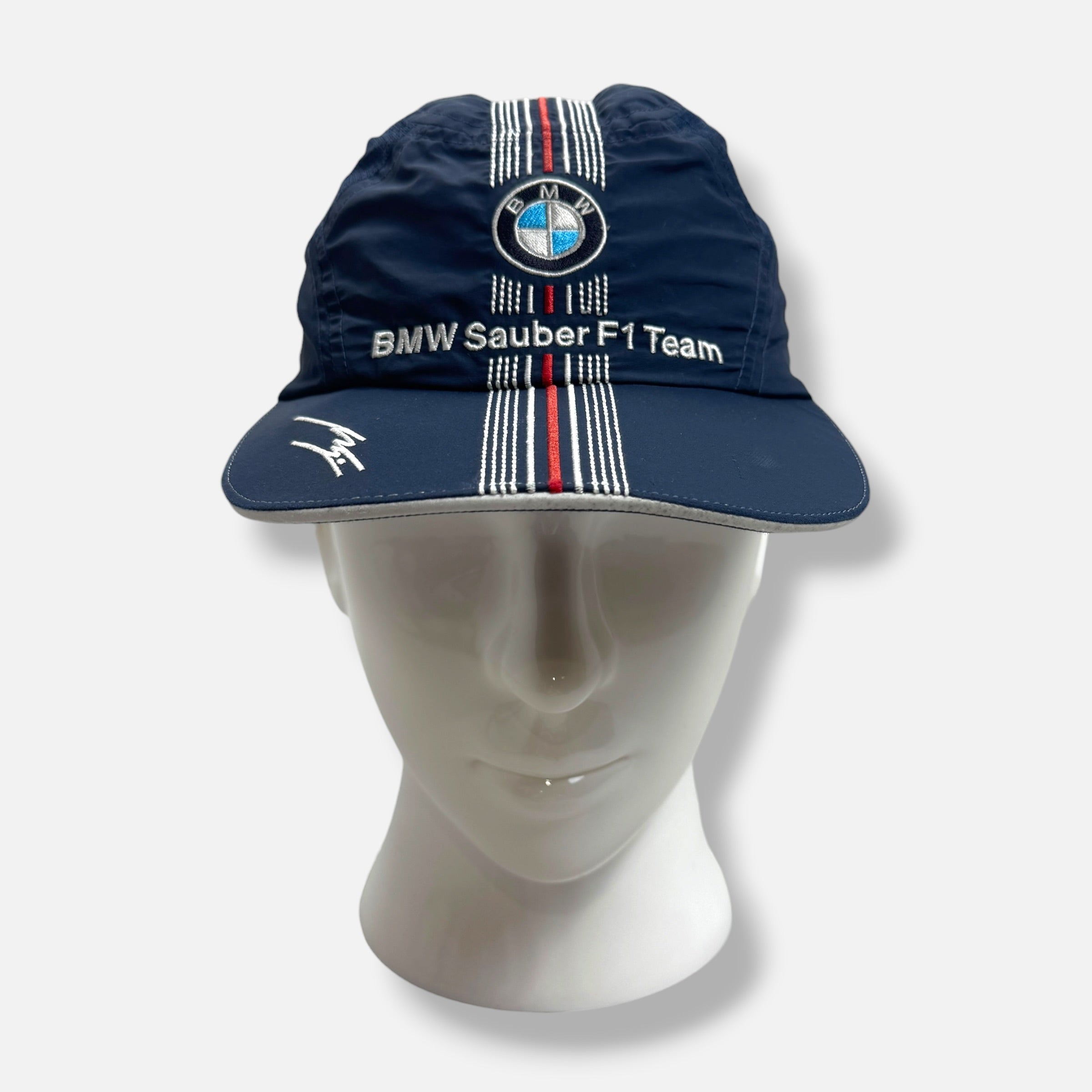 Vintage Bmw Sauber F1 Team Blue Cap