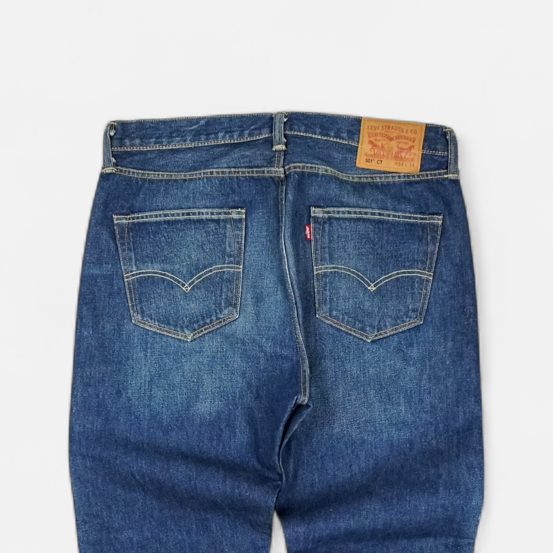 Vintage Levi Strauss & Co. Blue Jeans (W34 L34)