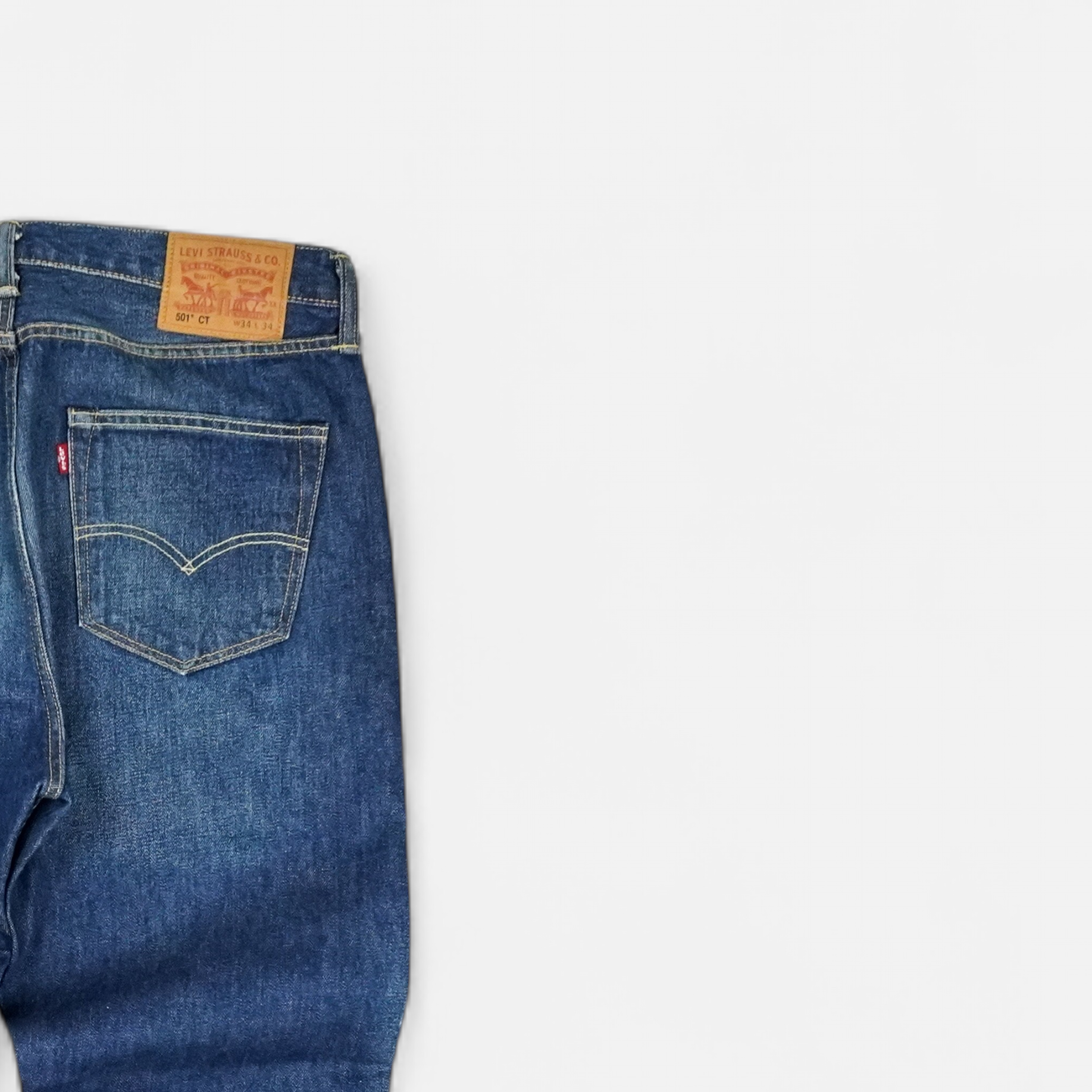 Vintage Levi Strauss & Co. Blue Jeans (W34 L34)