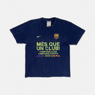 Vintage Nike Navy Barcelona T-shirt (M)