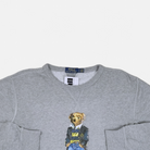 Vintage Polo Ralph Lauren Grey Sweatshirt (L)