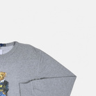 Vintage Polo Ralph Lauren Grey Sweatshirt (L)