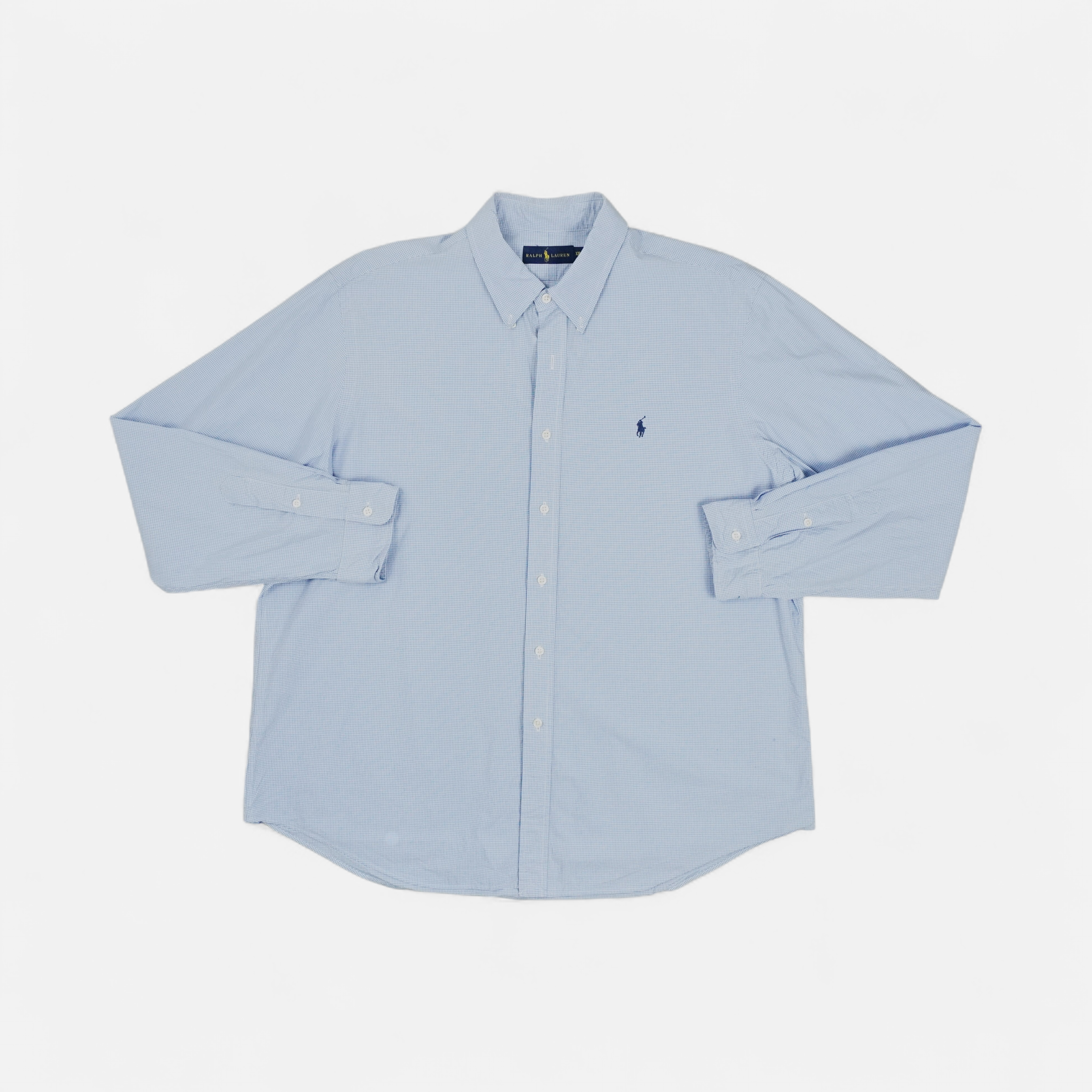 Vintage Ralph Lauren Blue Shirt (XXL)