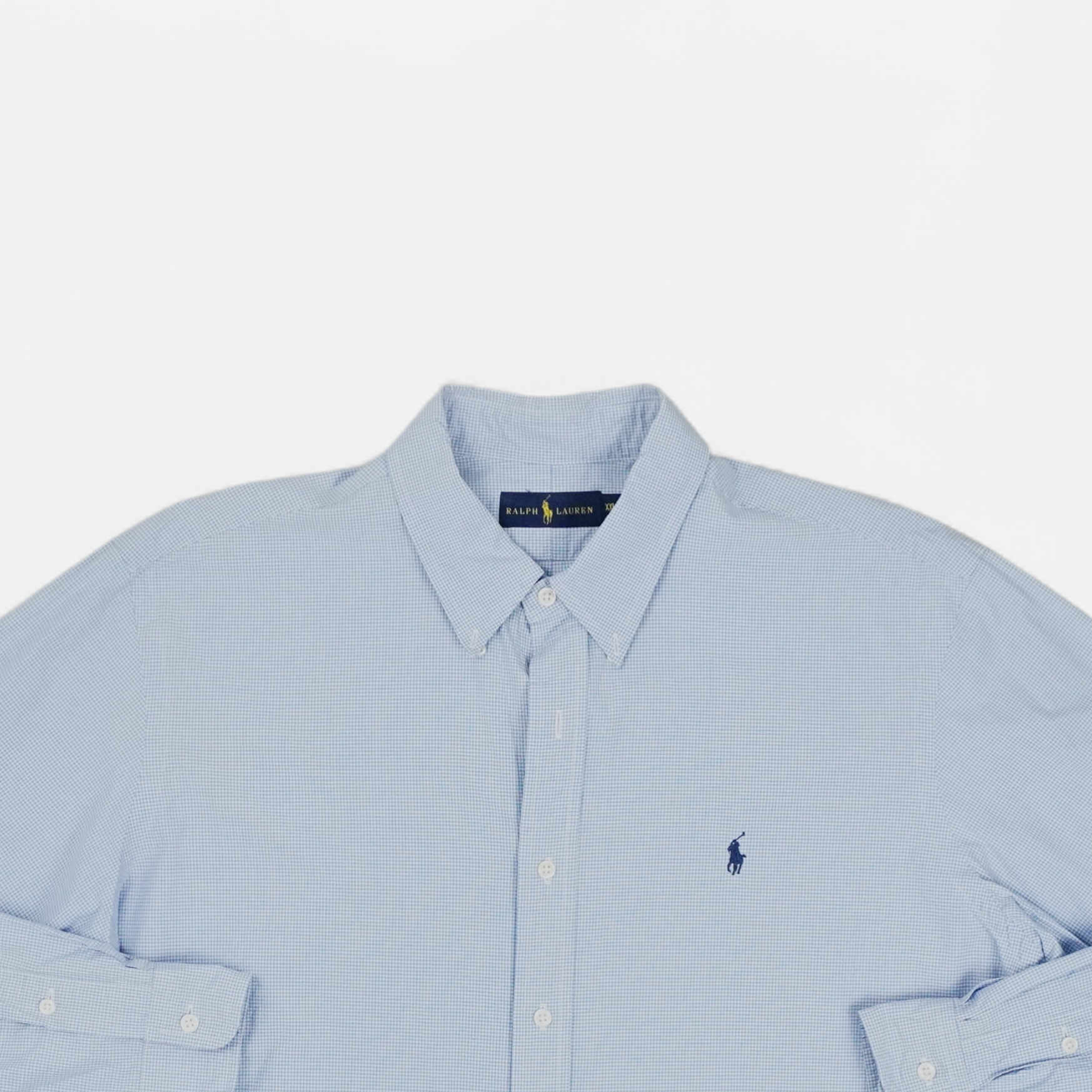 Vintage Ralph Lauren Blue Shirt (XXL)