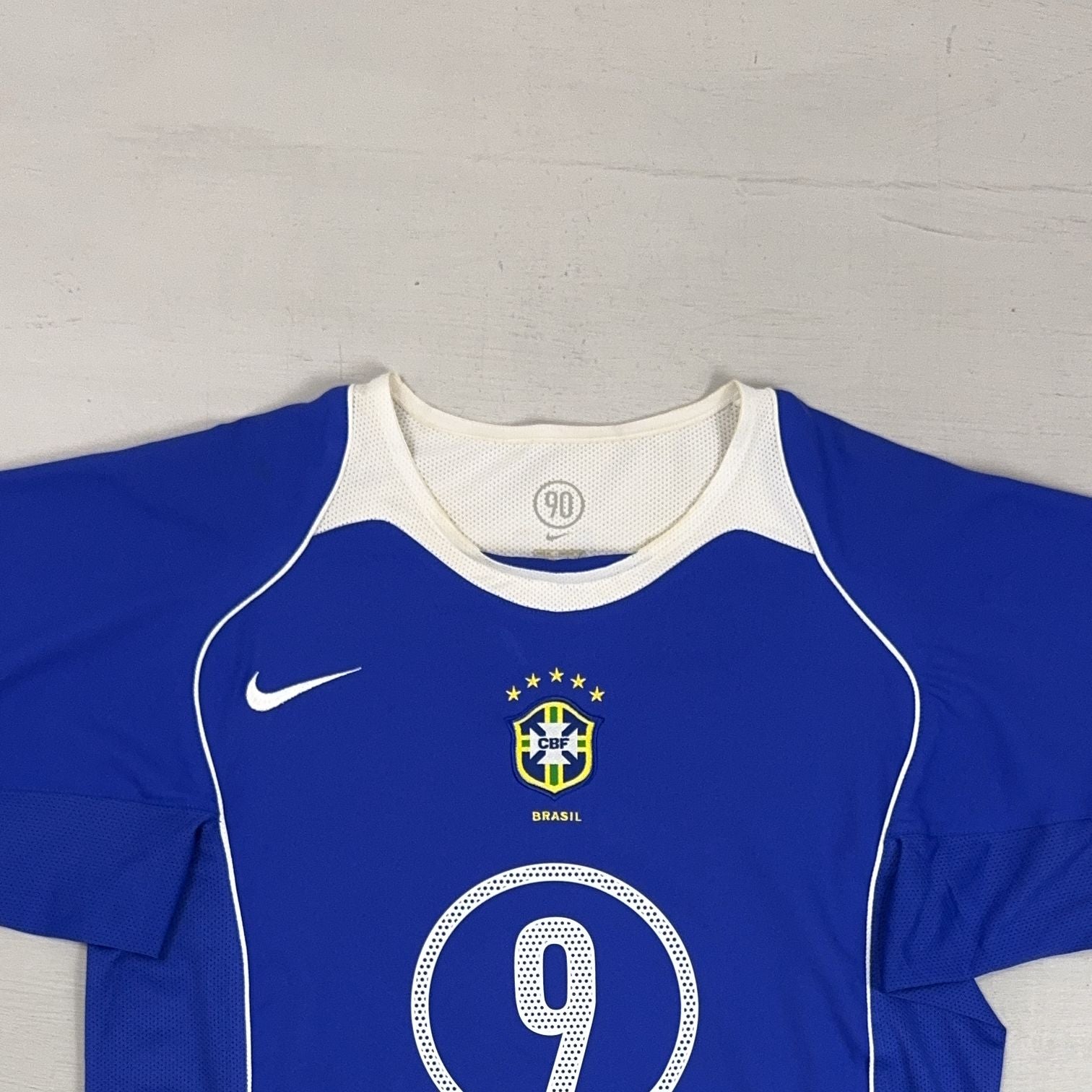 Brazil Ronaldo 2004 - 2006 Nike Away Jersey (M)