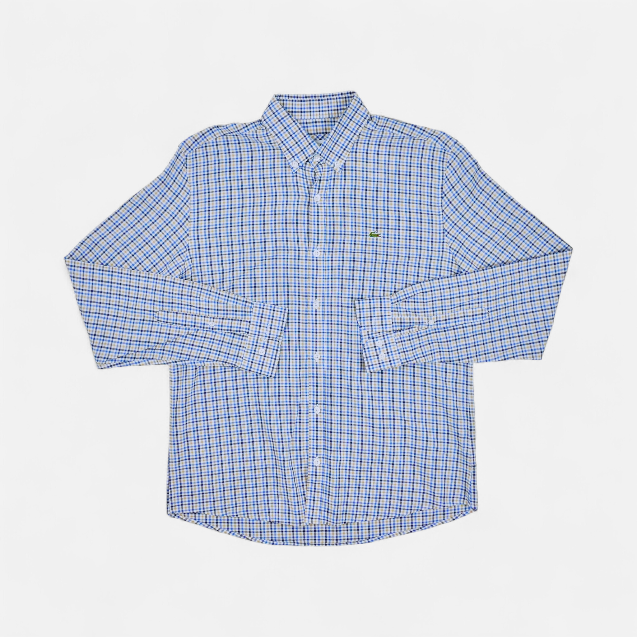 Vintage Lacoste Multicoloured Shirt (L)