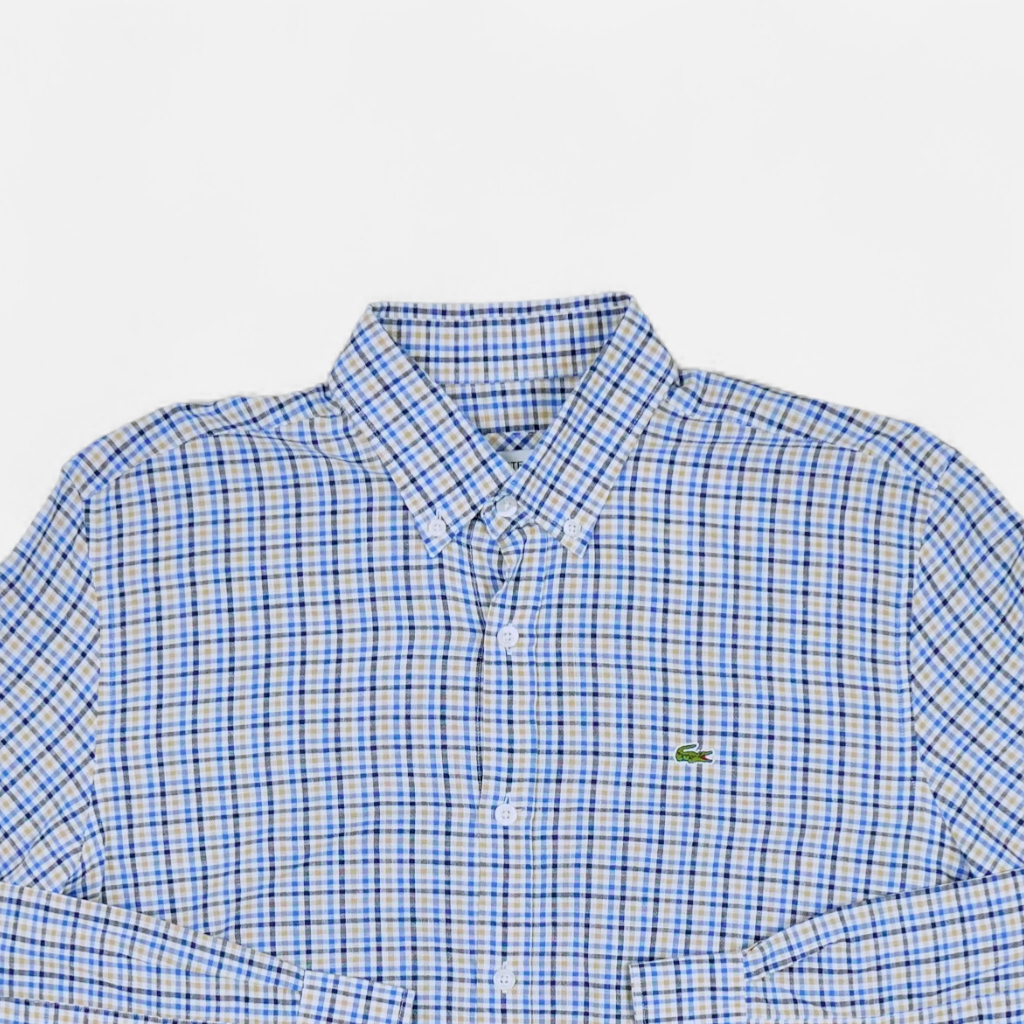Vintage Lacoste Multicoloured Shirt (L)