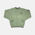 Vintage Adidas Green Sweatshirt (L)