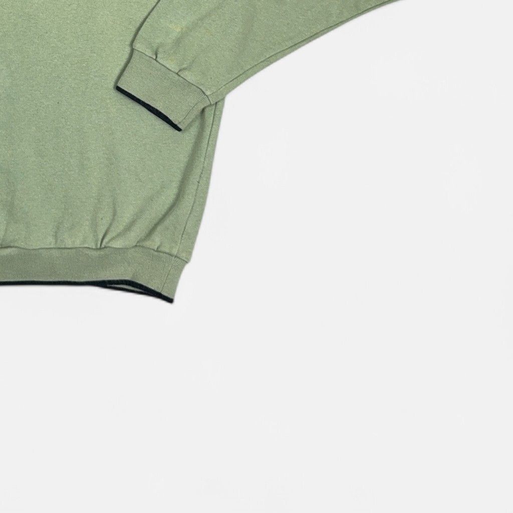 Vintage Adidas Green Sweatshirt (L)