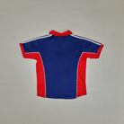 Vintage Adidas Blue Polo Shirt Womans (XS)