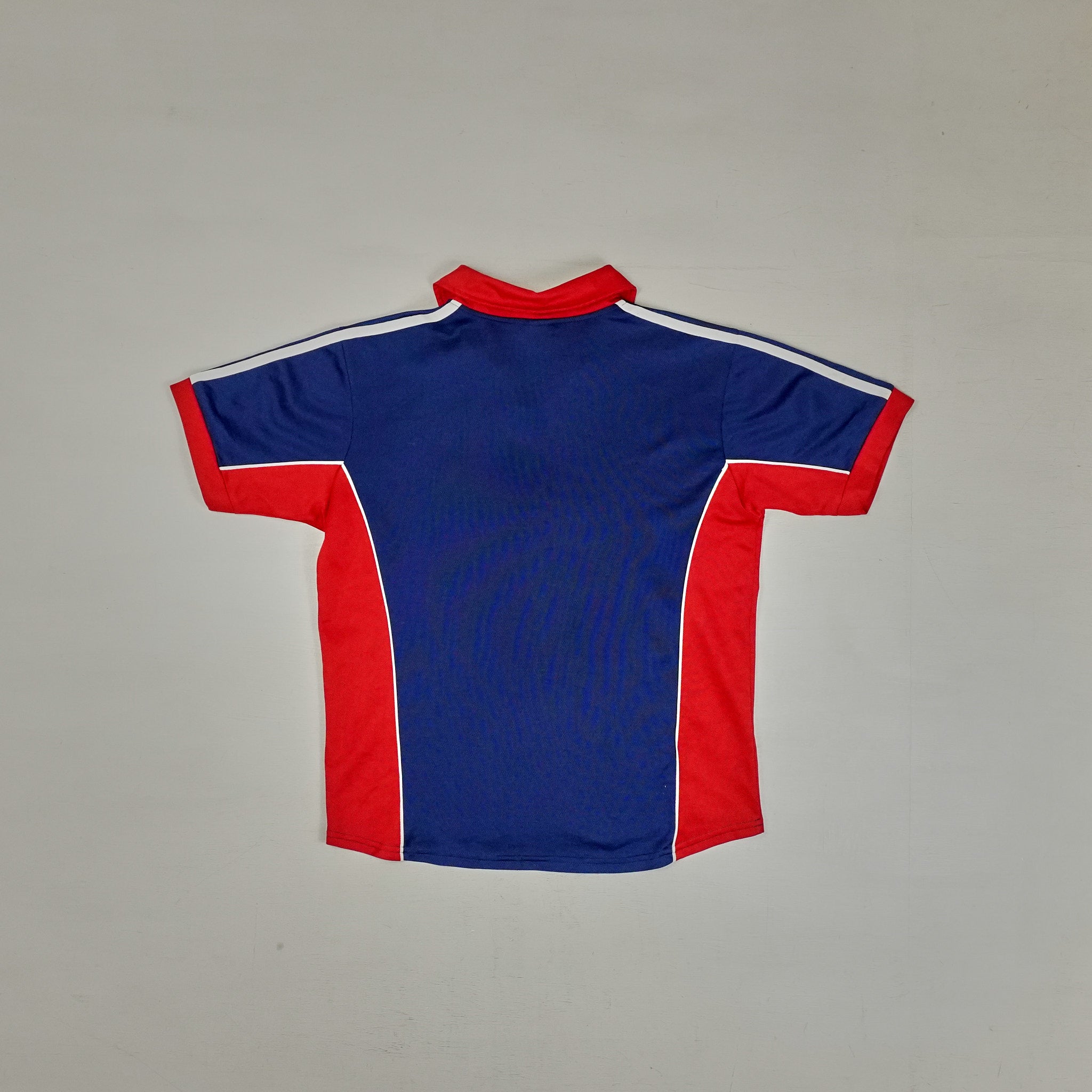 Vintage Adidas Blue Polo Shirt Womans (XS)