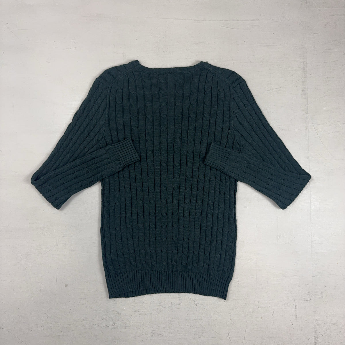 Vintage Polo Ralph Lauren Green Knit Jumper (M)