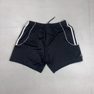 Vintage Adidas Black Shorts (M)