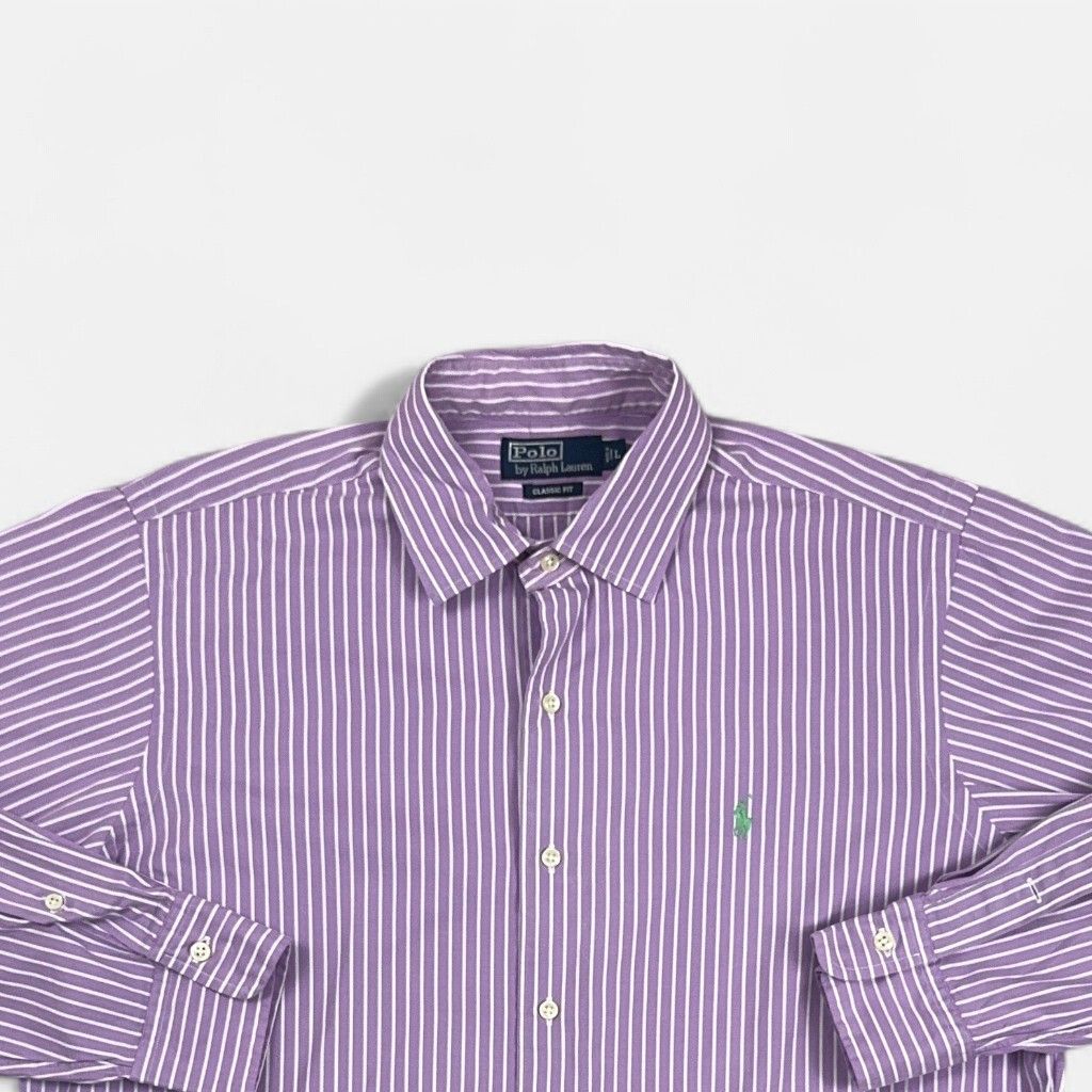Vintage Polo By Ralph Lauren Purple Shirt (L)
