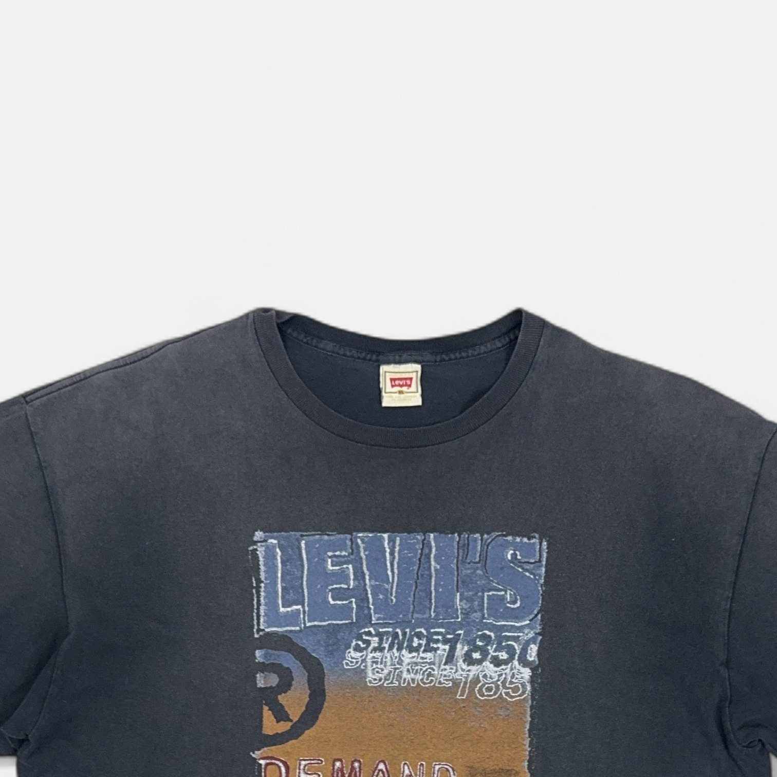 Vintage Levi's Blue T-shirt (XL) detail
