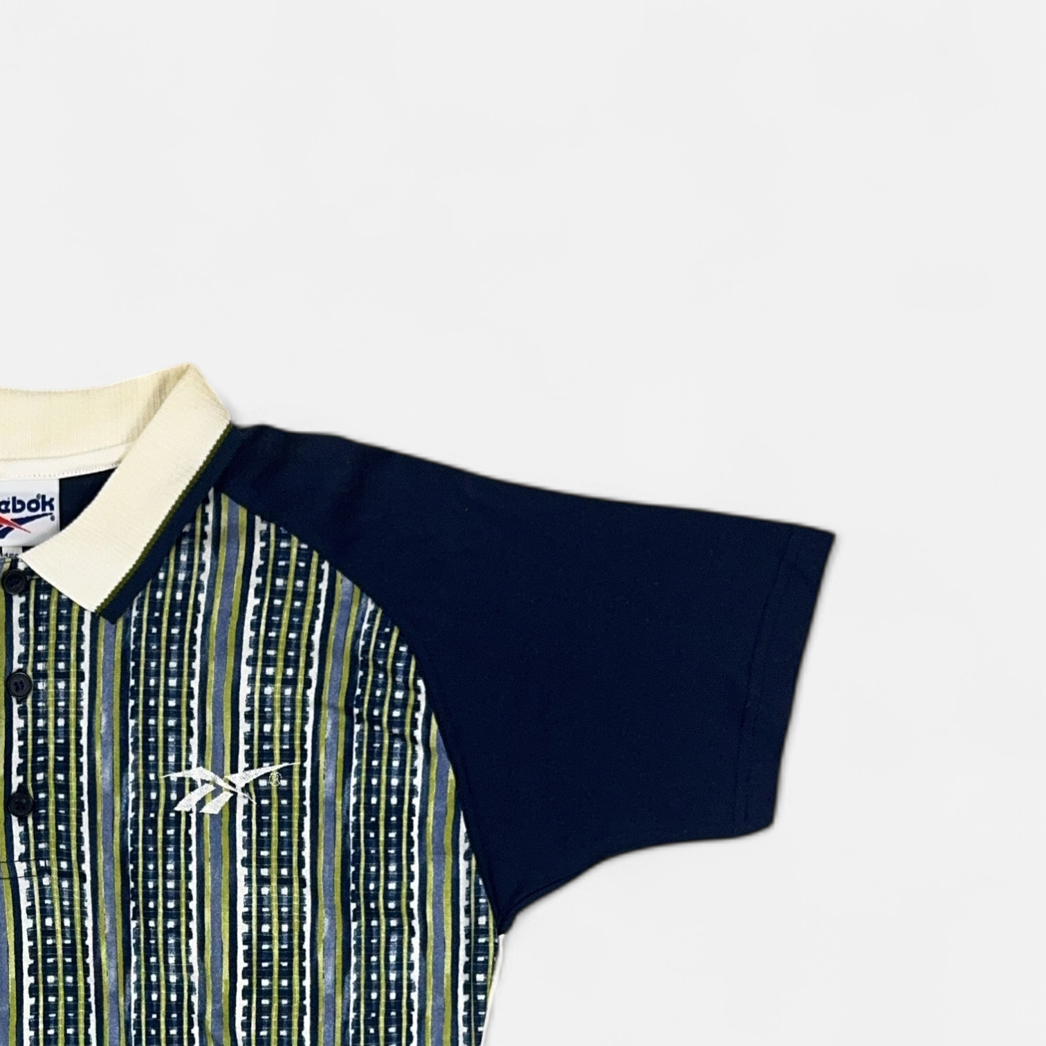 Vintage Reebok Multicoloured Jersey (S) detail