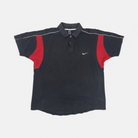 Vintage Nike Black Polo Shirt (L)