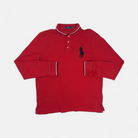 Vintage Polo Ralph Lauren Red Jersey