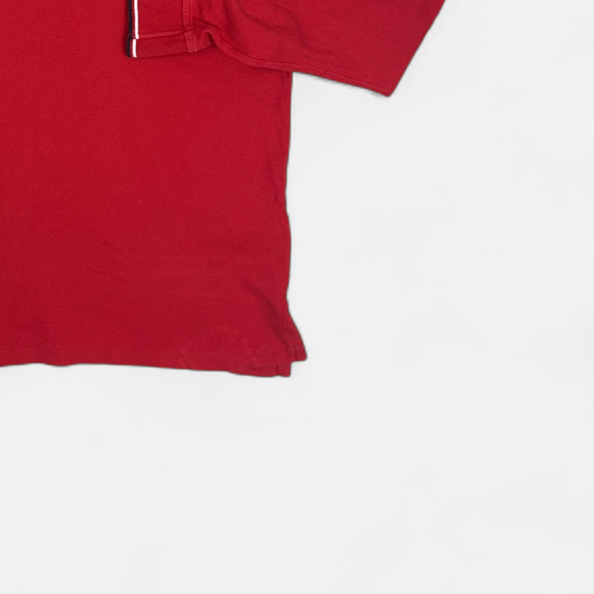 Vintage Polo Ralph Lauren Red Jersey detail