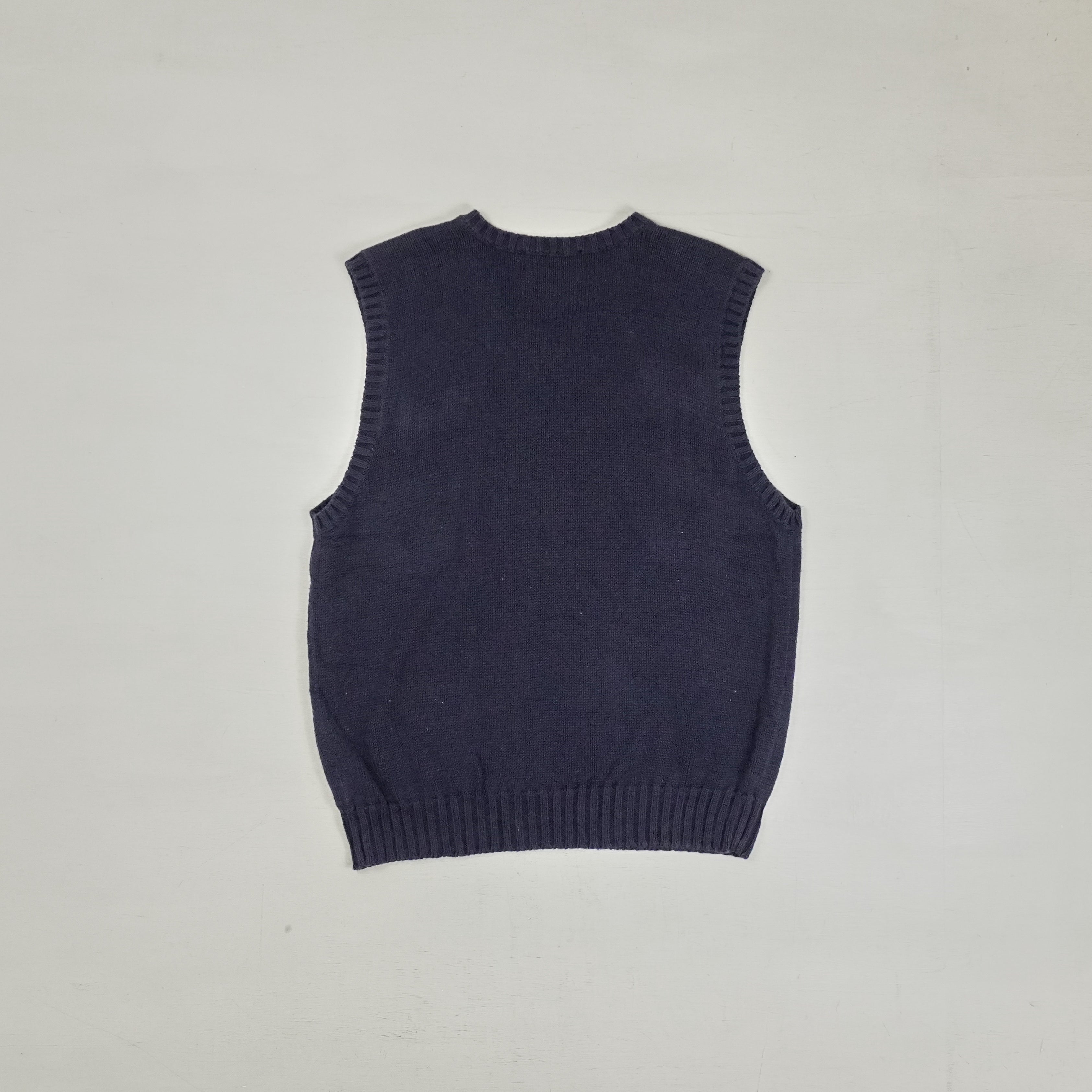 Vintage Polo Ralph Lauren Blue Knit Jumper (L)