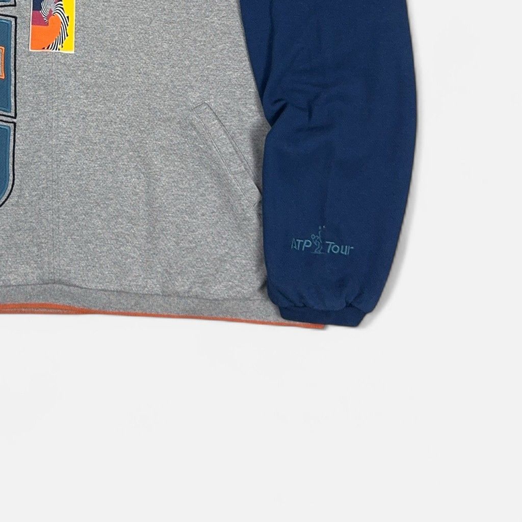 Vintage Adidas Grey 1/4 Zip (L)
