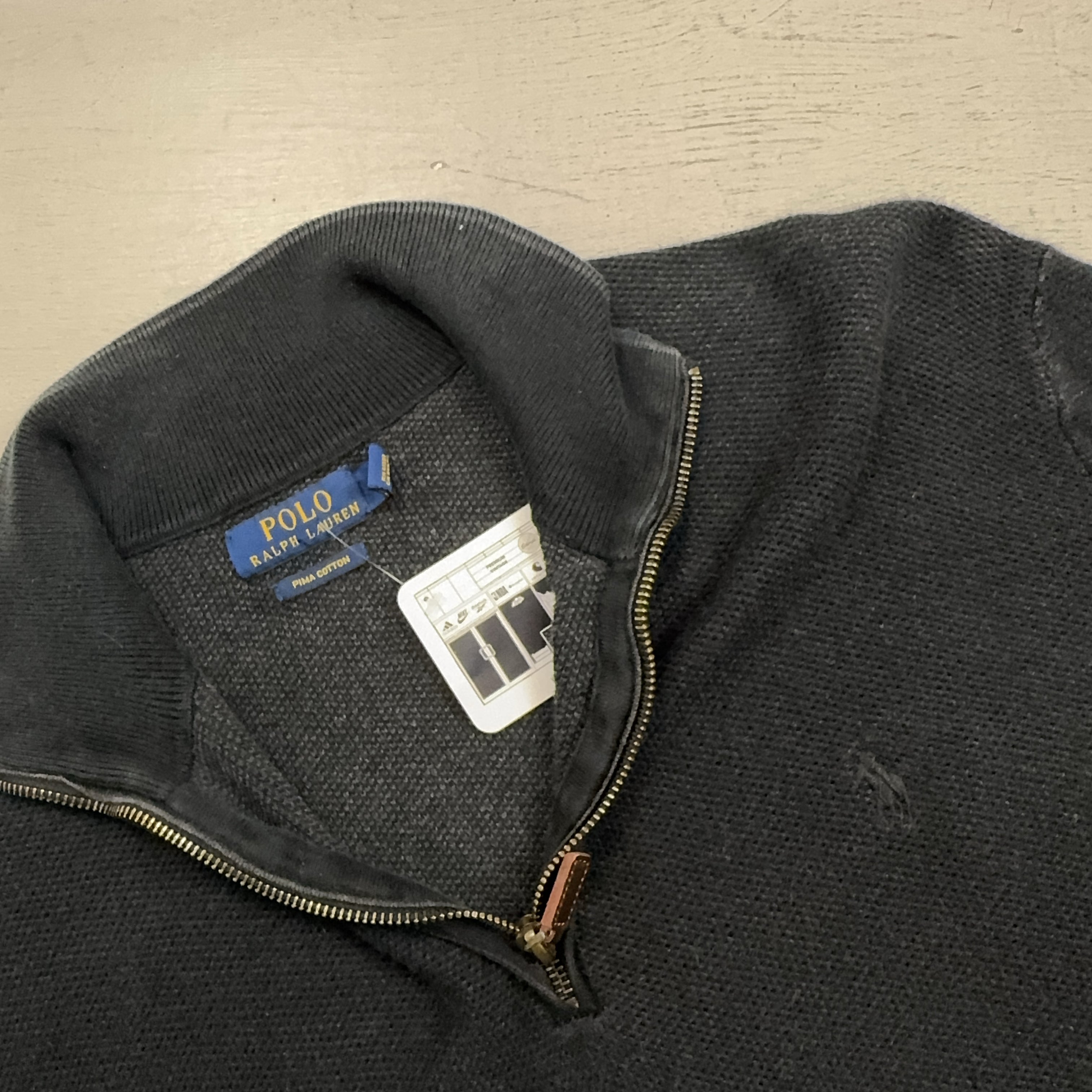 Vintage Polo Ralph Lauren Blue 1/4 Zip (M)