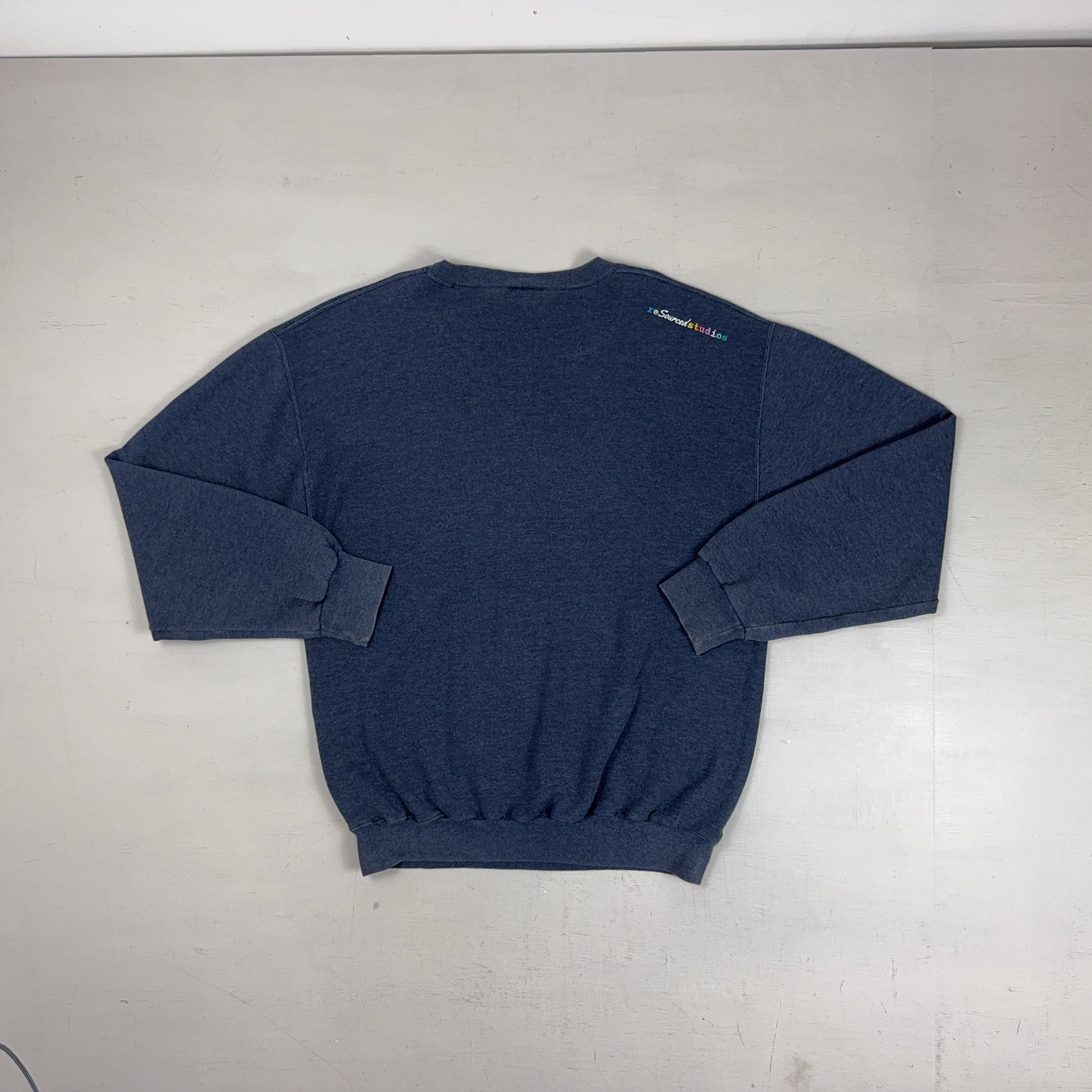 Vintage Russell Athletic Blue Sweatshirt (XL)