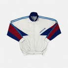 Vintage Adidas White Trackjacket (M)