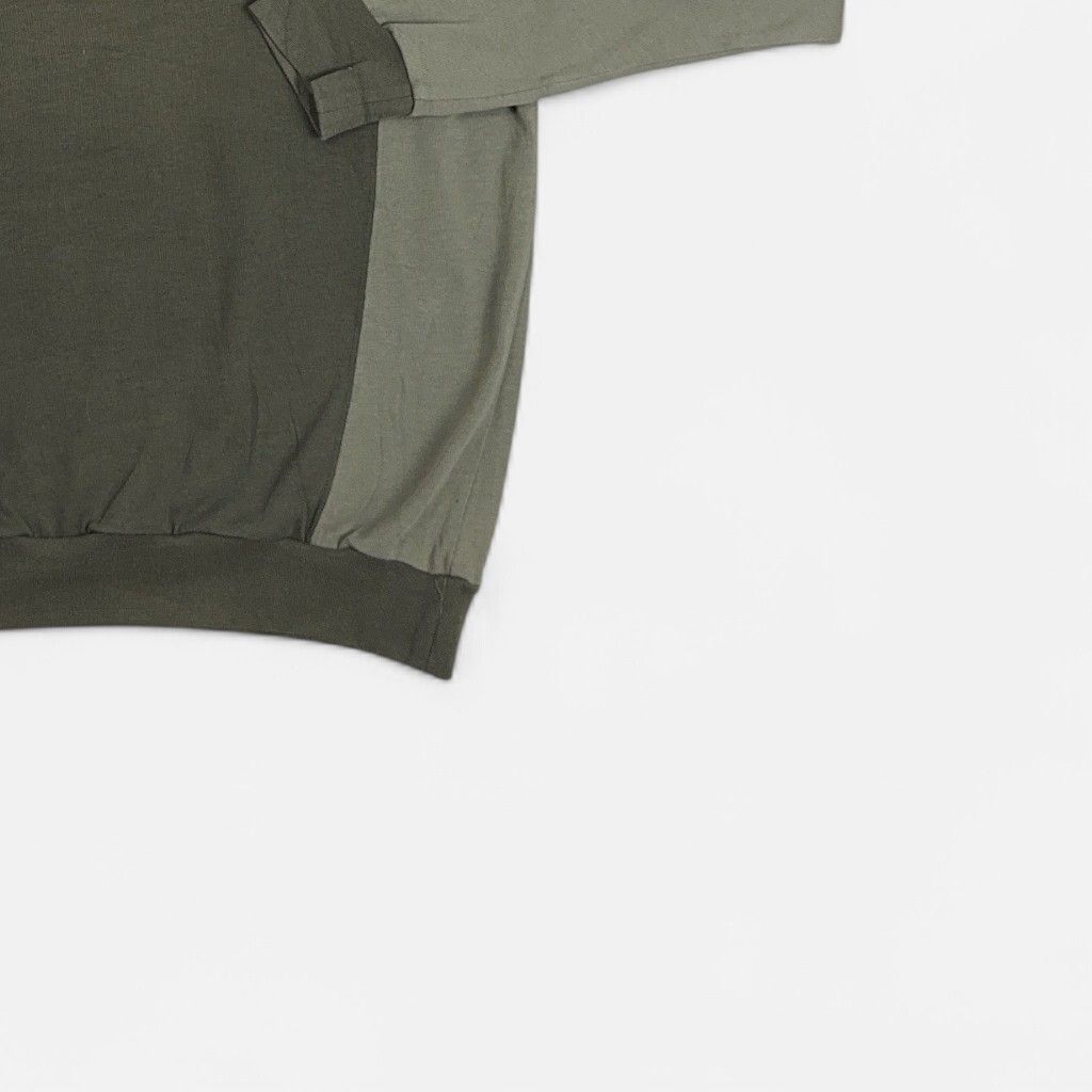 Vintage Adidas Green Sweatshirt (XL)