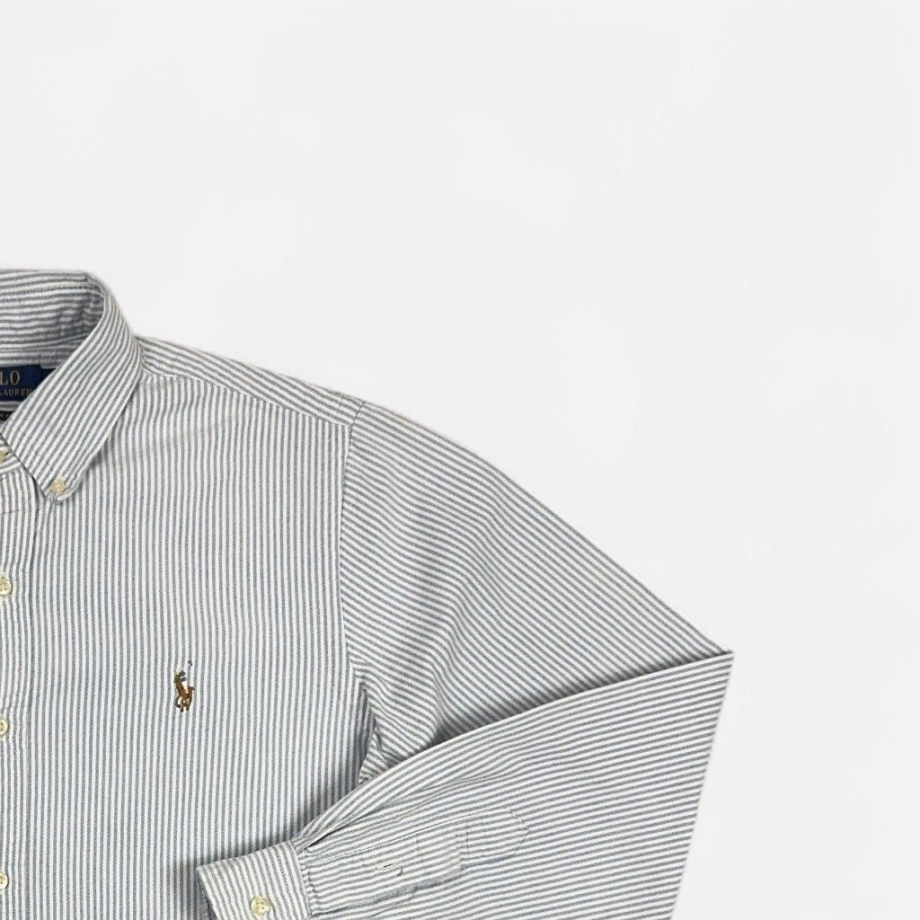 Vintage Polo Ralph Lauren Blue Shirt (M)