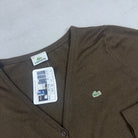 Vintage Lacoste Brown Knit Jumper Womens (M)