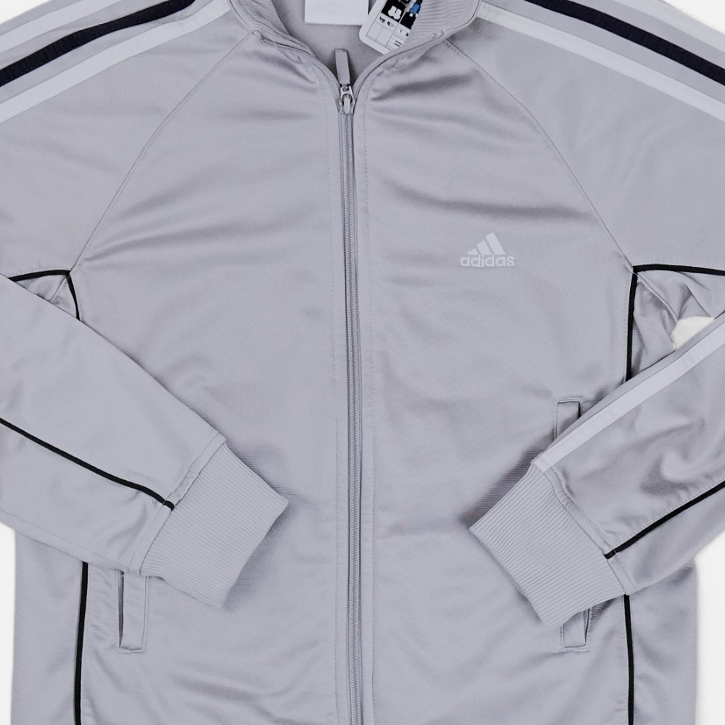 Vintage Adidas Grey Trackjacket (S Womens)