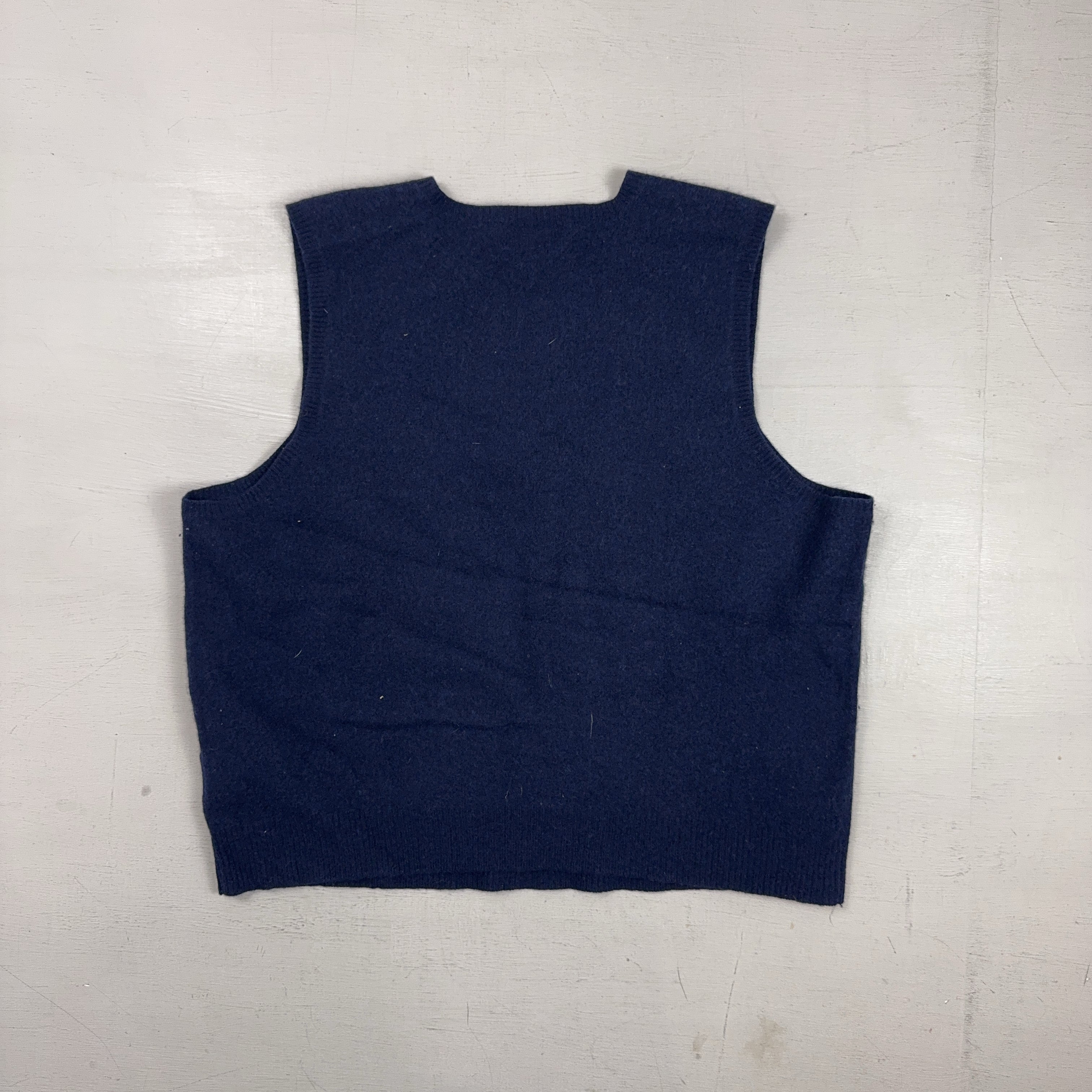 Vintage Polo By Ralph Lauren Blue Knit Jumper (XL)