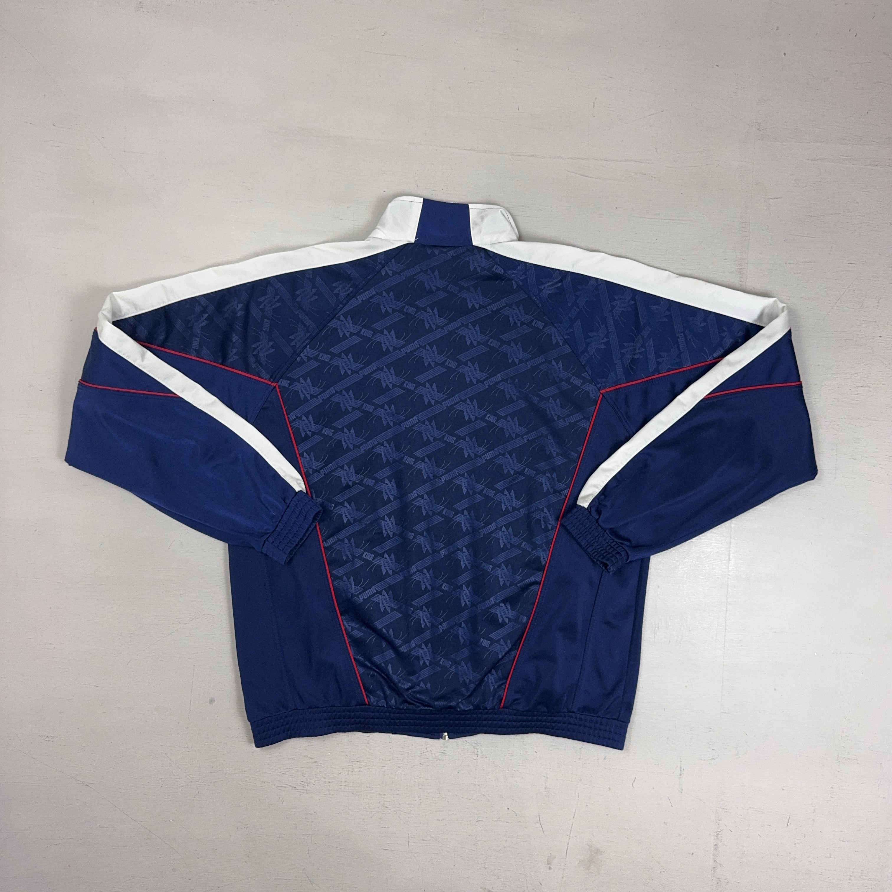Vintage Puma Blue Trackjacket (M)