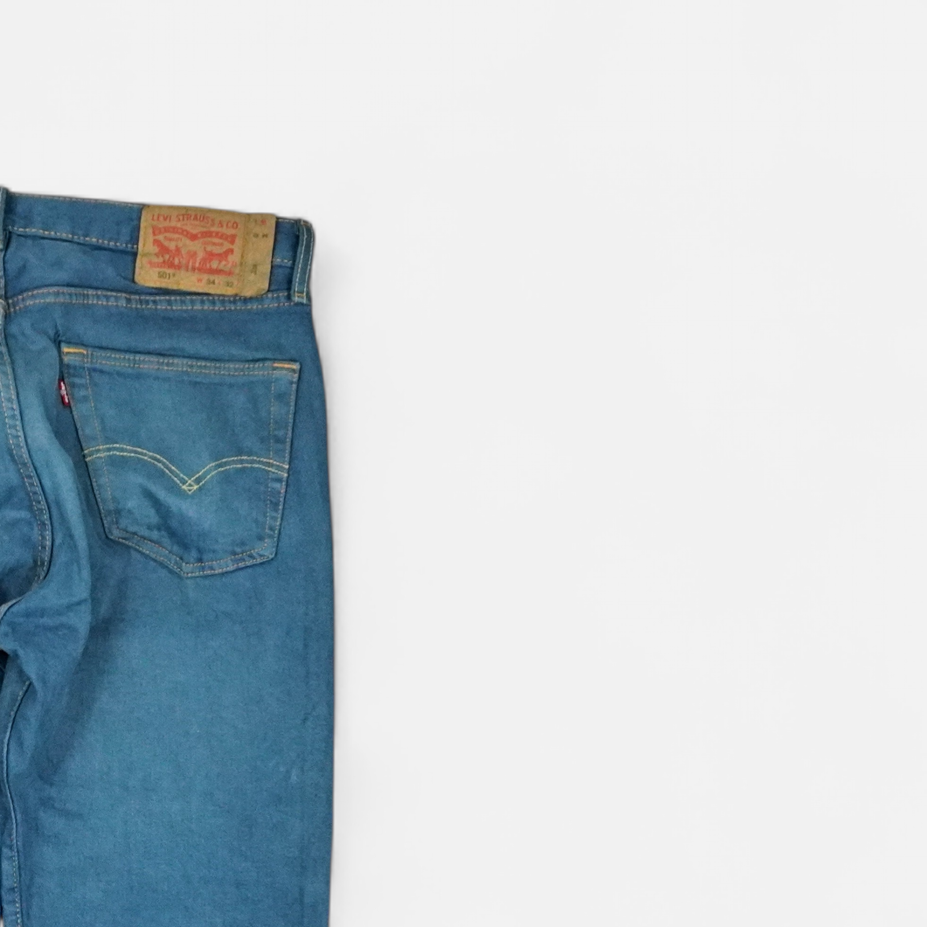 Vintage Levi Strauss & Co. Blue Jeans (W34 L34)