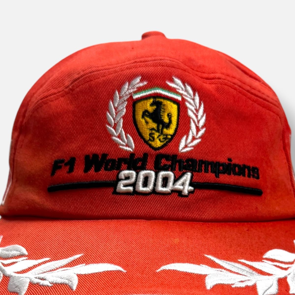 Vintage Ferrari Red Cap