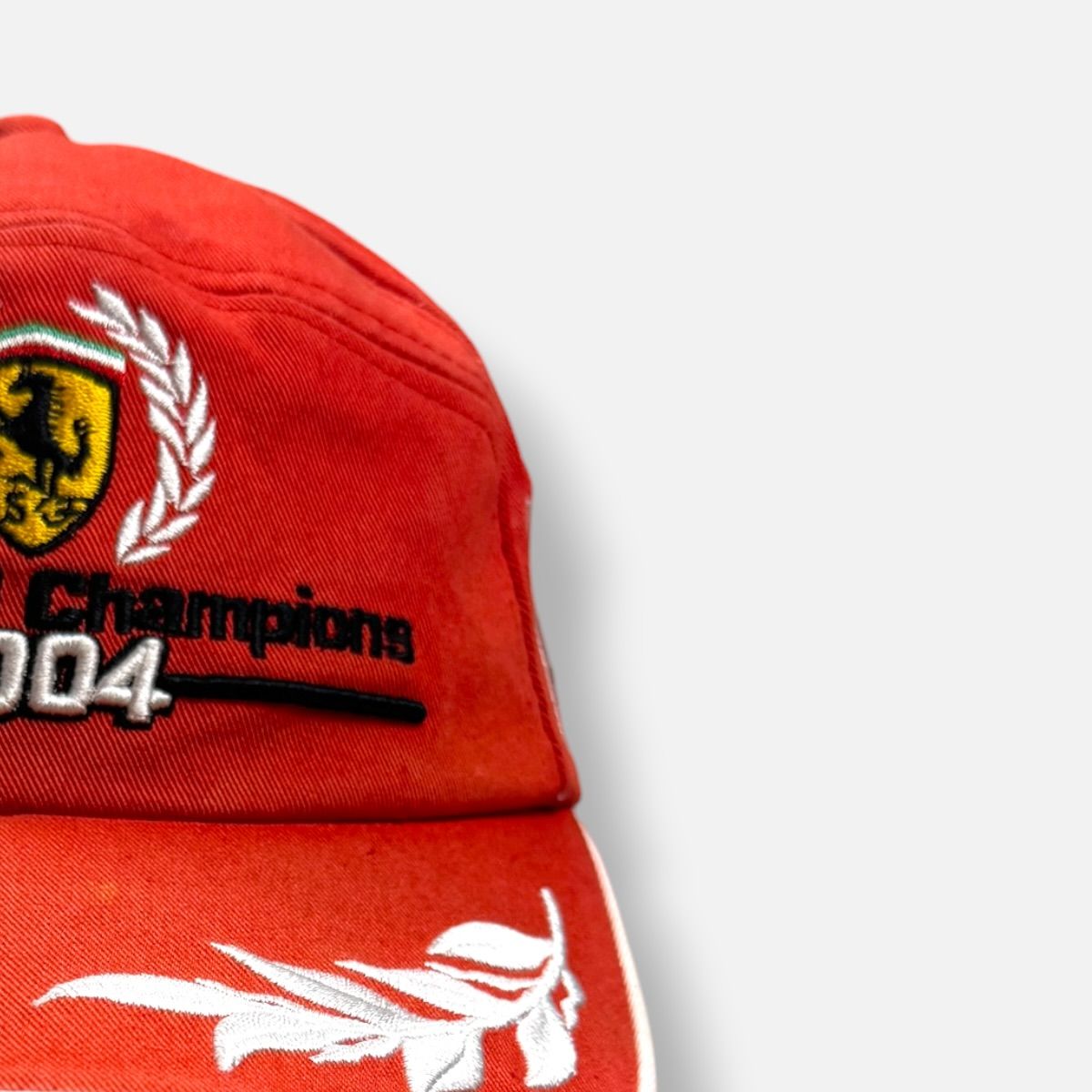 Vintage Ferrari Red Cap