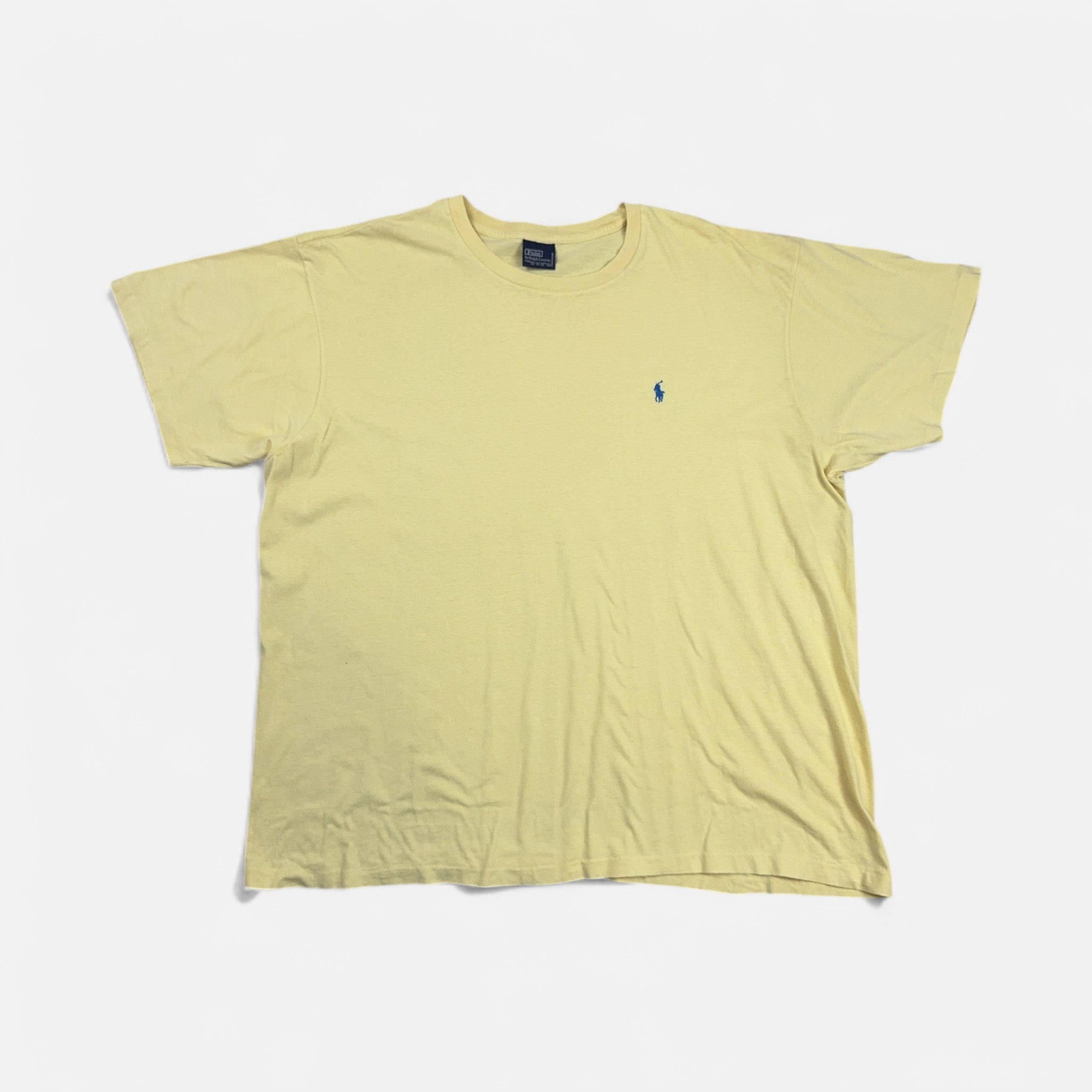 Vintage Polo Ralph Lauren Yellow T-shirt (XXL)