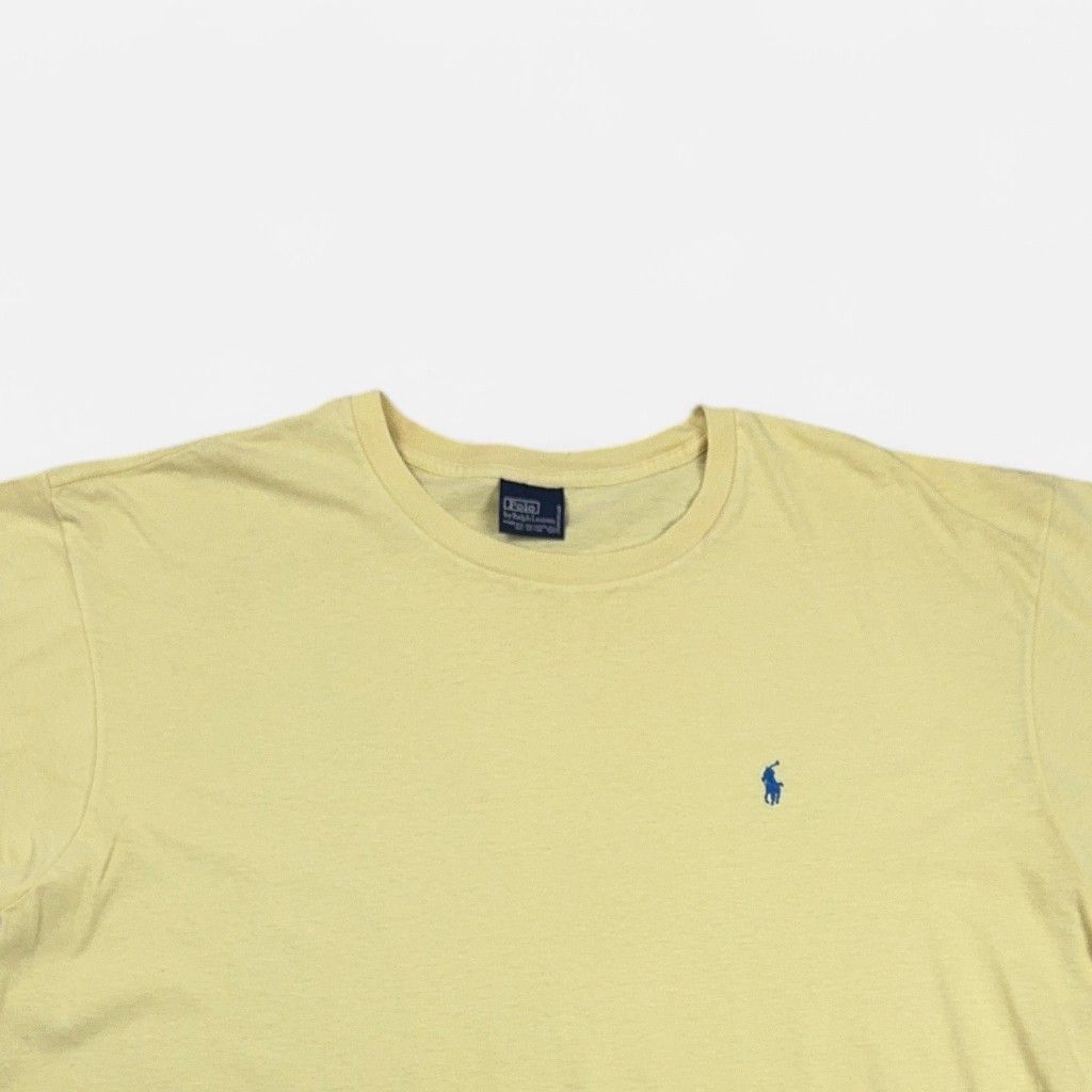 Vintage Polo Ralph Lauren Yellow T-shirt (XXL)