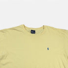 Vintage Polo Ralph Lauren Yellow T-shirt (XXL)