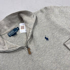 Vintage Polo Ralph Lauren Grey 1/4 Zip (M)