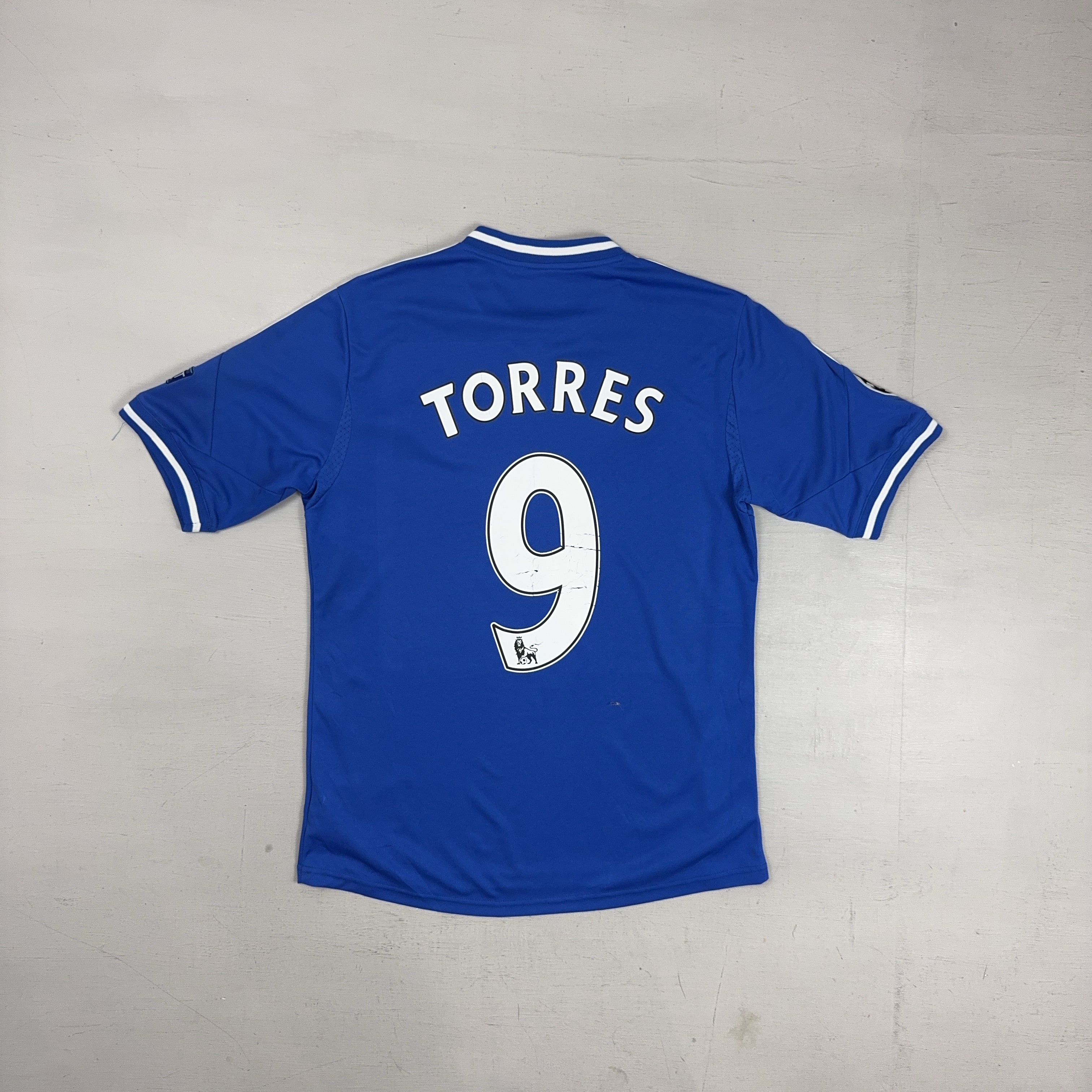 Chelsea Fernando Torres 2013/14 Adidas Home Jersey (M)