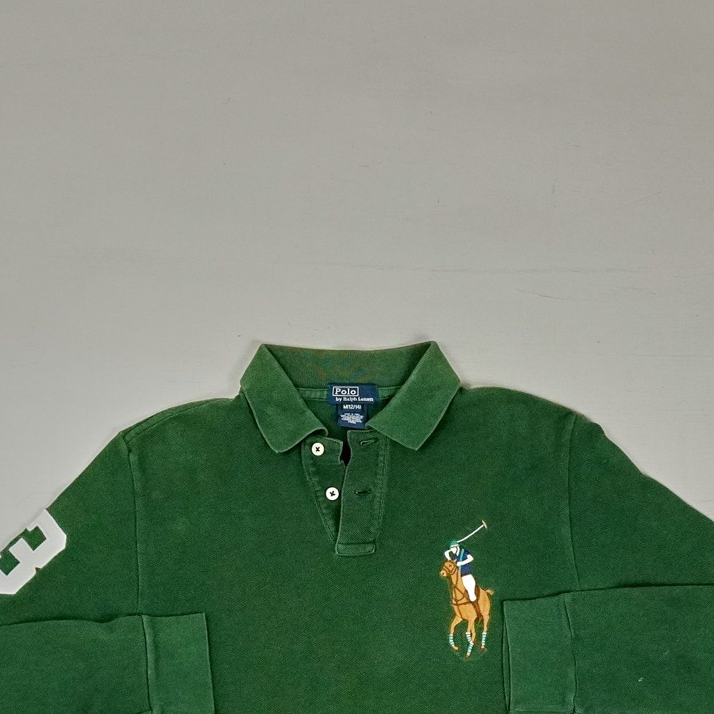 Vintage Polo Ralph Lauren Green Shirt (XS)