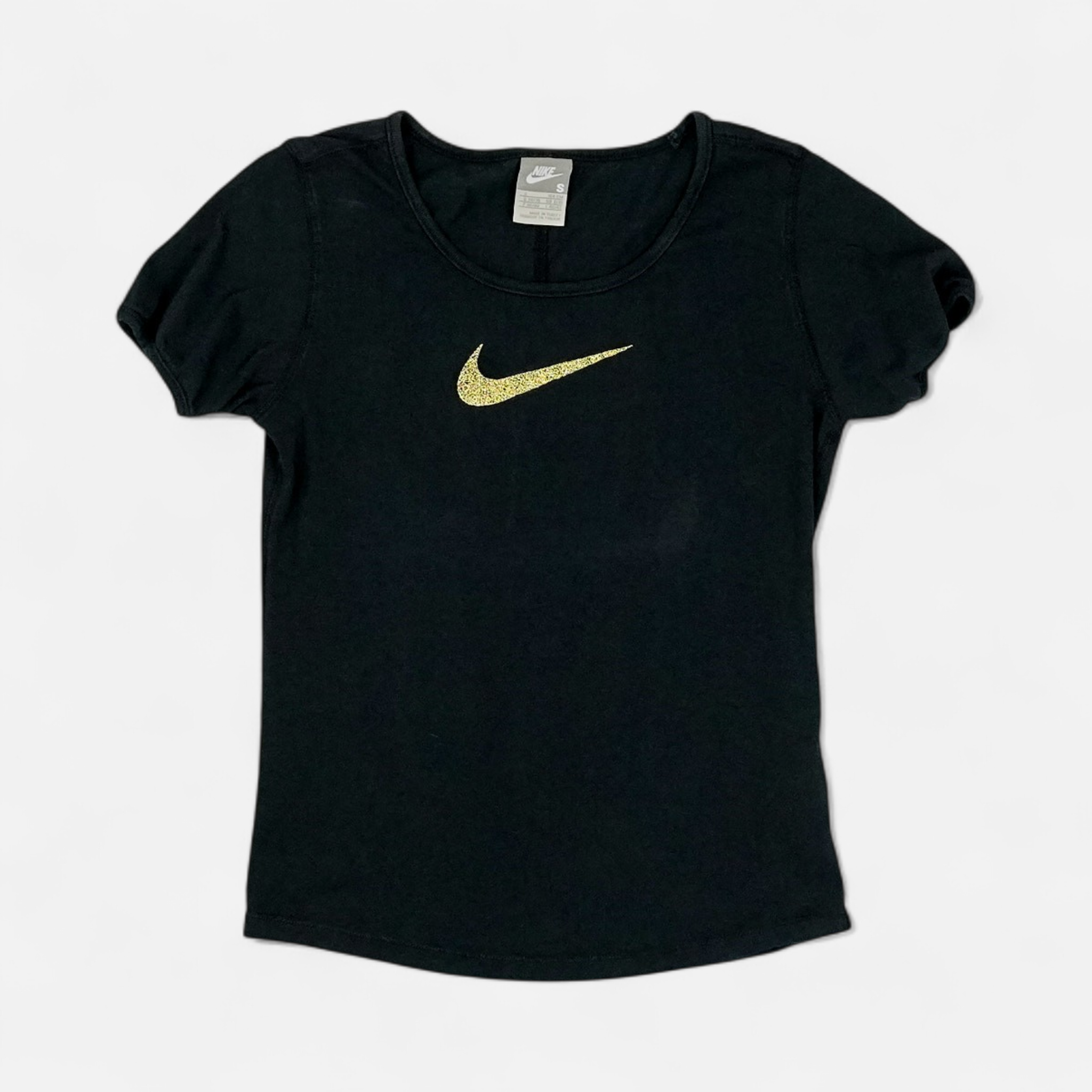 Vintage Nike Black T-shirt Womans (XS)