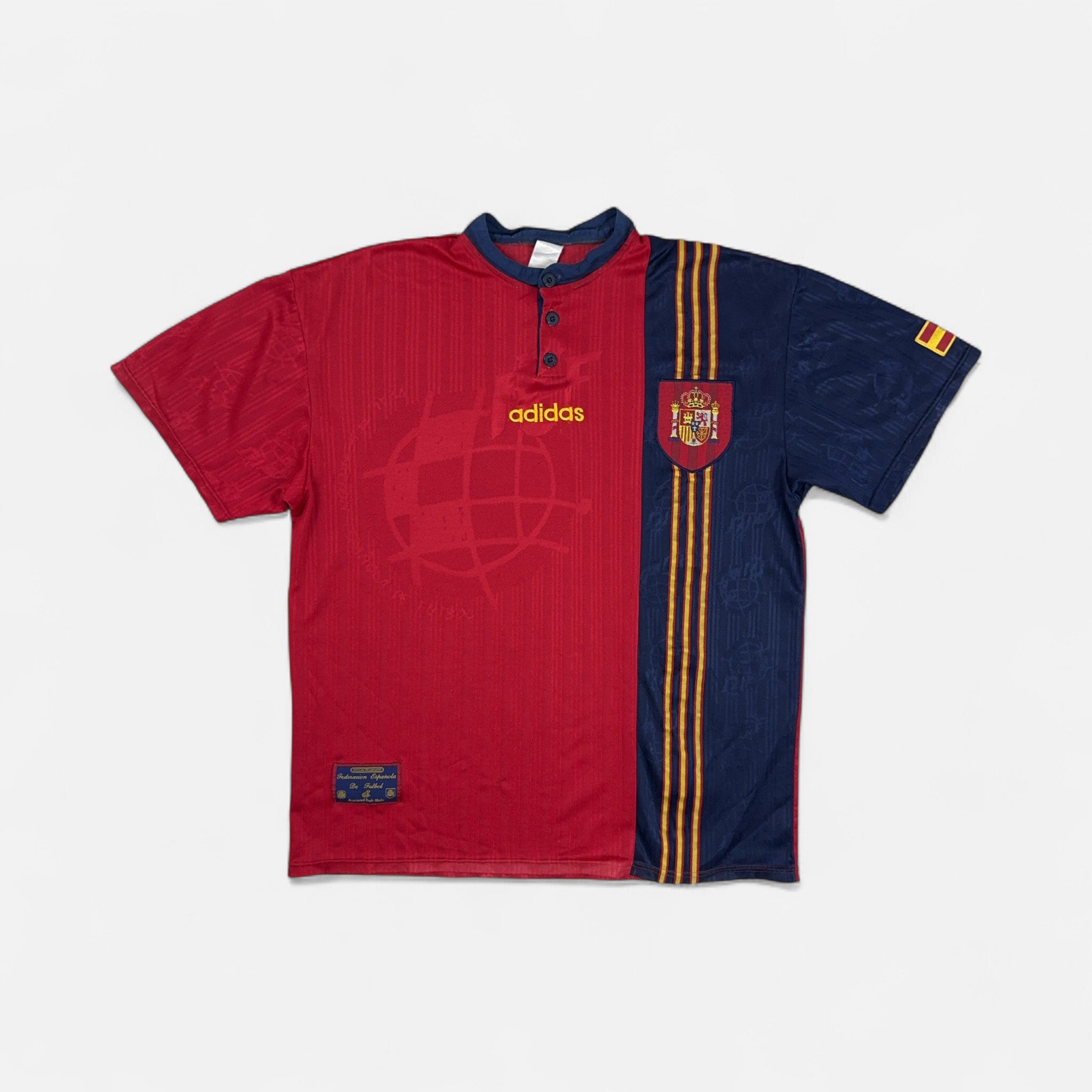 Spain 1996/98 Adidas Home Jersey (L)