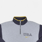 Vintage Nike Grey USA 1/4 Zip (L)