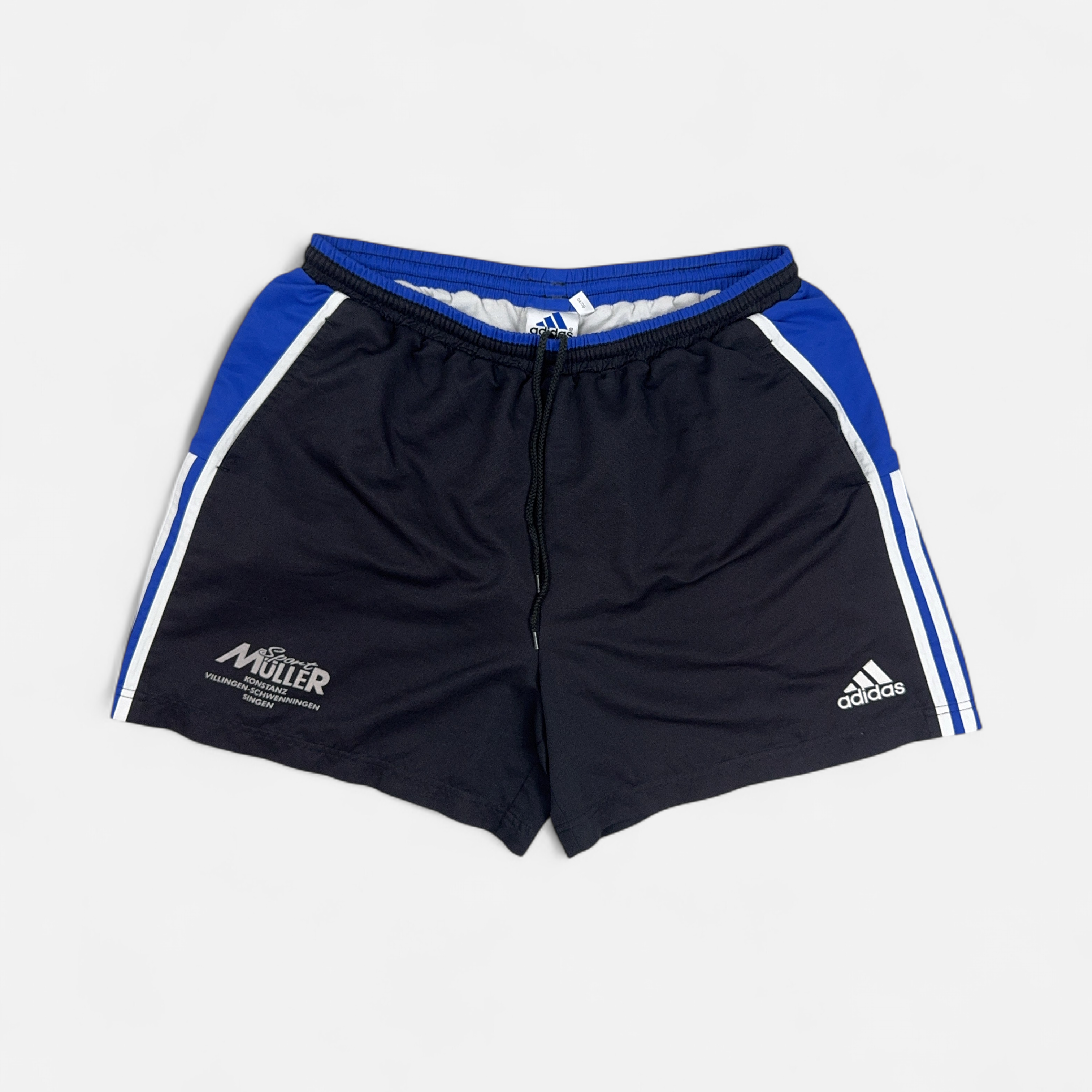 Vintage Adidas Black Shorts (L)